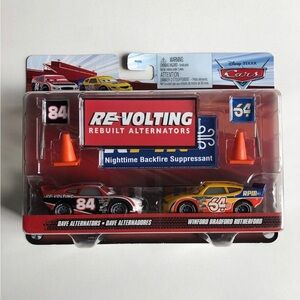 Disney Pixar Cars - 2-pack w/Accessories - Dave Alternators & Winford Bradford